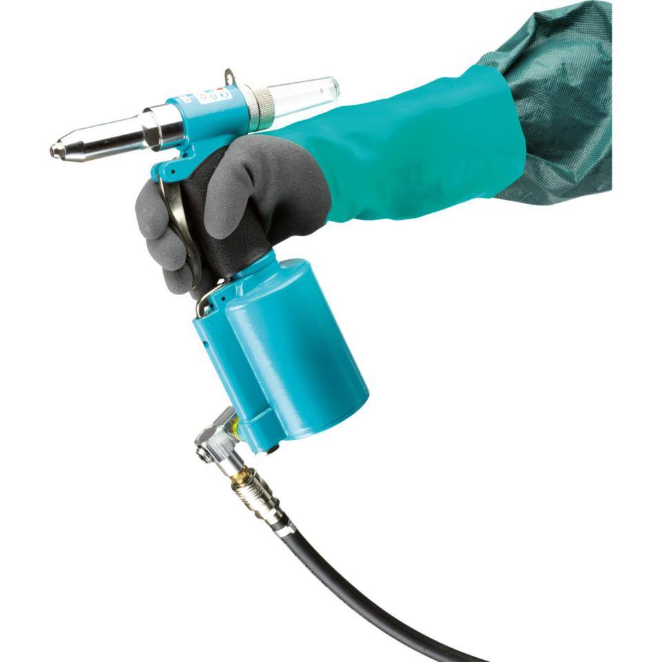 Ansell Schnitt- und Chemikalienschutzhandschuh AlphaTec® 58-735,Kategorie III, grün/schwarz, 350mm, Größe 9-1