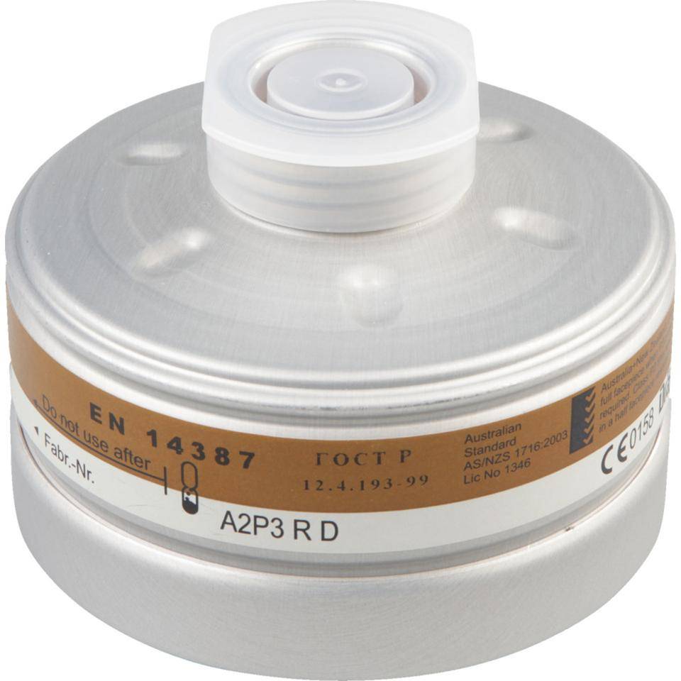 Dräger Atemschutzfilter 1140 A2 P3 R D, für Halb-/Vollmasken, EN148/1,220g-0