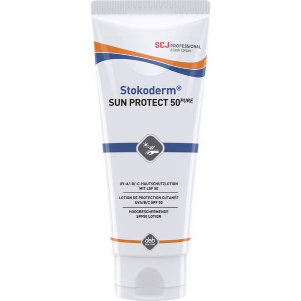 SC Johnson UV-Hautschutzlotion Stokoderm® Sun Protect 50 PURE, 100ml/Tube