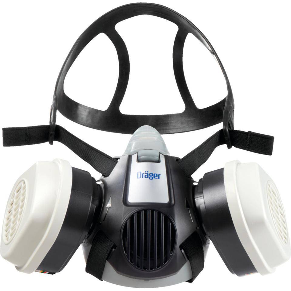 Dräger Lackierer-Set X-plore® 3300, Maske X-plore® 3300, 2 Filter A2P3 R D, Größe M-0