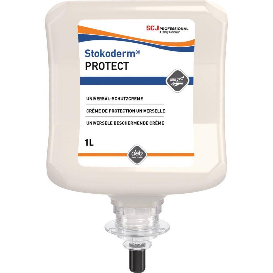 SC Johnson Hautschutzcreme Stokoderm® PROTECT, unparfümiert, 1000ml/Kartusche