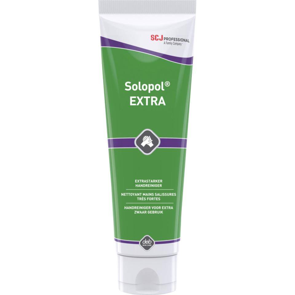 SC Johnson Reinigungspaste Solopol® EXTRA, zur effektiven Entfernung extra starker Verschmutzungen, 250ml/TU-0