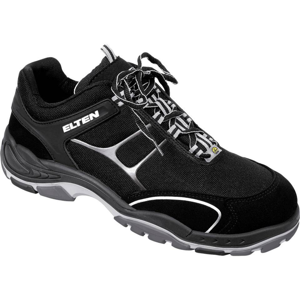 ELTEN ESD-Sicherheitshalbschuh MOTION Low, 72182, S2 SRC, schwarz, Größe 47-0