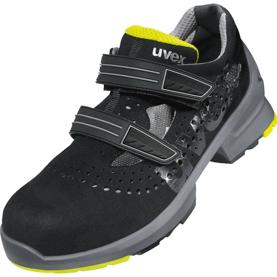 uvex Sicherheitssandale 8542.7, S1 SRC, EN ISO 20345, schwarz, Weite 10, Größe 40-0