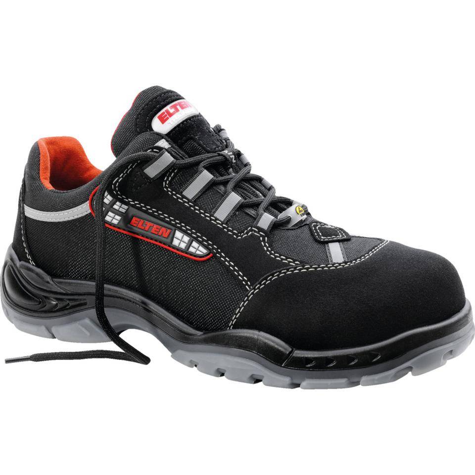 ELTEN ESD-Sicherheitshalbschuh SENEX, 72872, S2 SRC, schwarz/grau, Größe 42-0