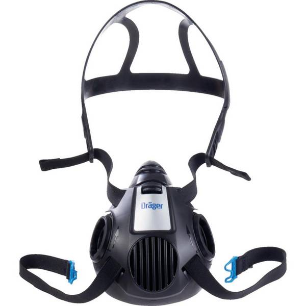 Dräger Halbmaske X-plore 3500, dauerhafte Doppelfilter-Maske, Größe M