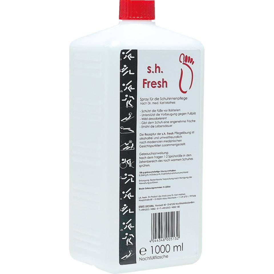 STEITZ Nachfüllflasche Hygiene Spray zur Schuhdesinfektion, 1000ml/Flasche-0