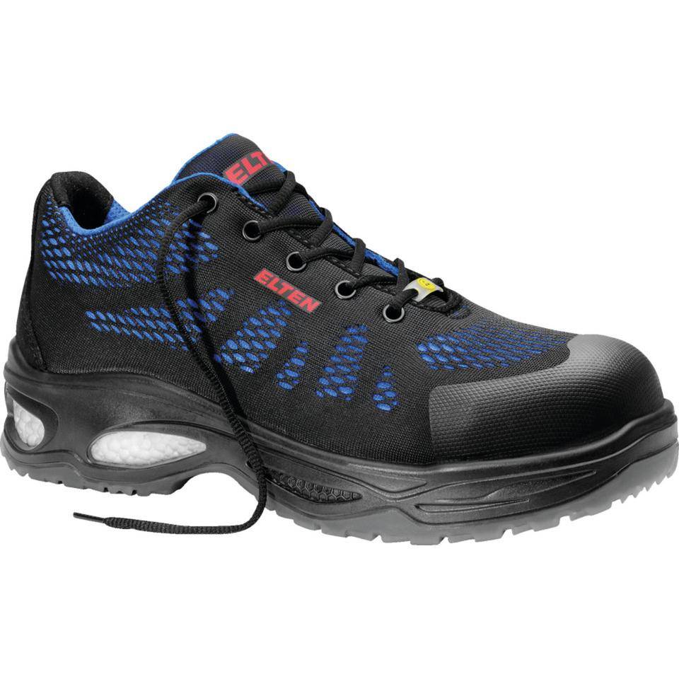 ELTEN ESD-Sicherheitshalbschuh LOGAN blue Low, 729425, S1 SRC, blau, Größe 42-0