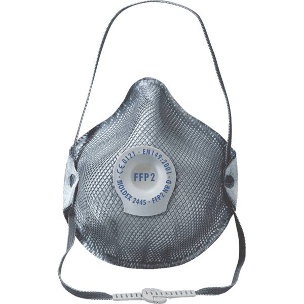 MOLDEX filtrierende Halb-/Feinstaubmaske 2445 01 FFP2 NR D, Kat.III