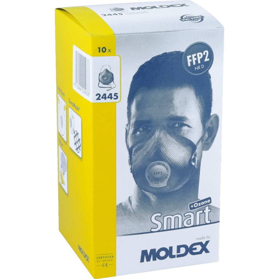 MOLDEX filtrierende Halb-/Feinstaubmaske 2445 01 FFP2 NR D, Kat.III-1
