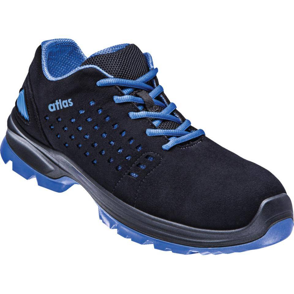 atlas ESD-Sicherheitshalbschuh SL 405 XP blue, 29900 1P, S1P, schwarz/blau, Größe 45-0