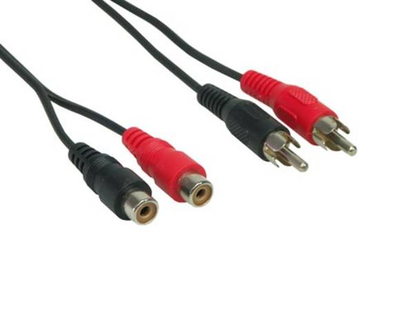 Good Connections® Cinchverlängerung  2 x Cinch St / 2 x Cinch Bu, 2m