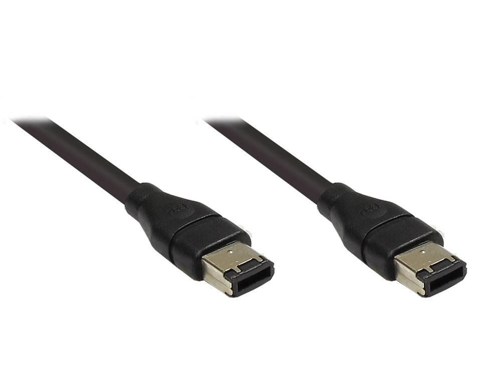 Good Connections® Anschlusskabel FireWire IEEE1394a 6/6, 2m-0