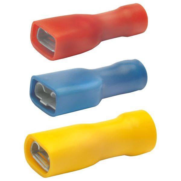 Klauke Flachsteckhülse 6,3x0,8mm 4-6qmm vollisoliert verzinnt-0