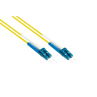 Patchkabel LWL Duplex OS2 (Singlemode, 9/125) LC/LC, LSZH, austauschbare Polarität, 20m, Good Connections®-0