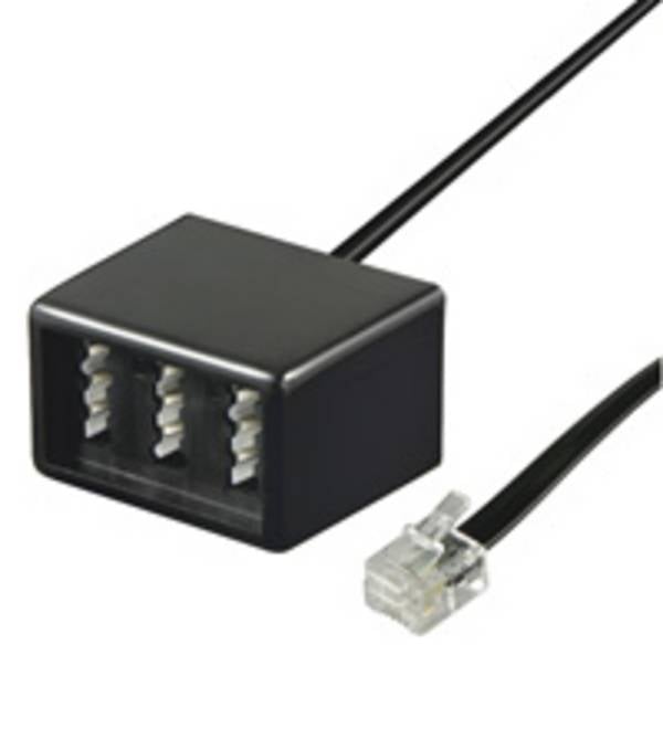 Good Connections® Telefonadapter RJ11 (6/4) Stecker an NFN Buchse