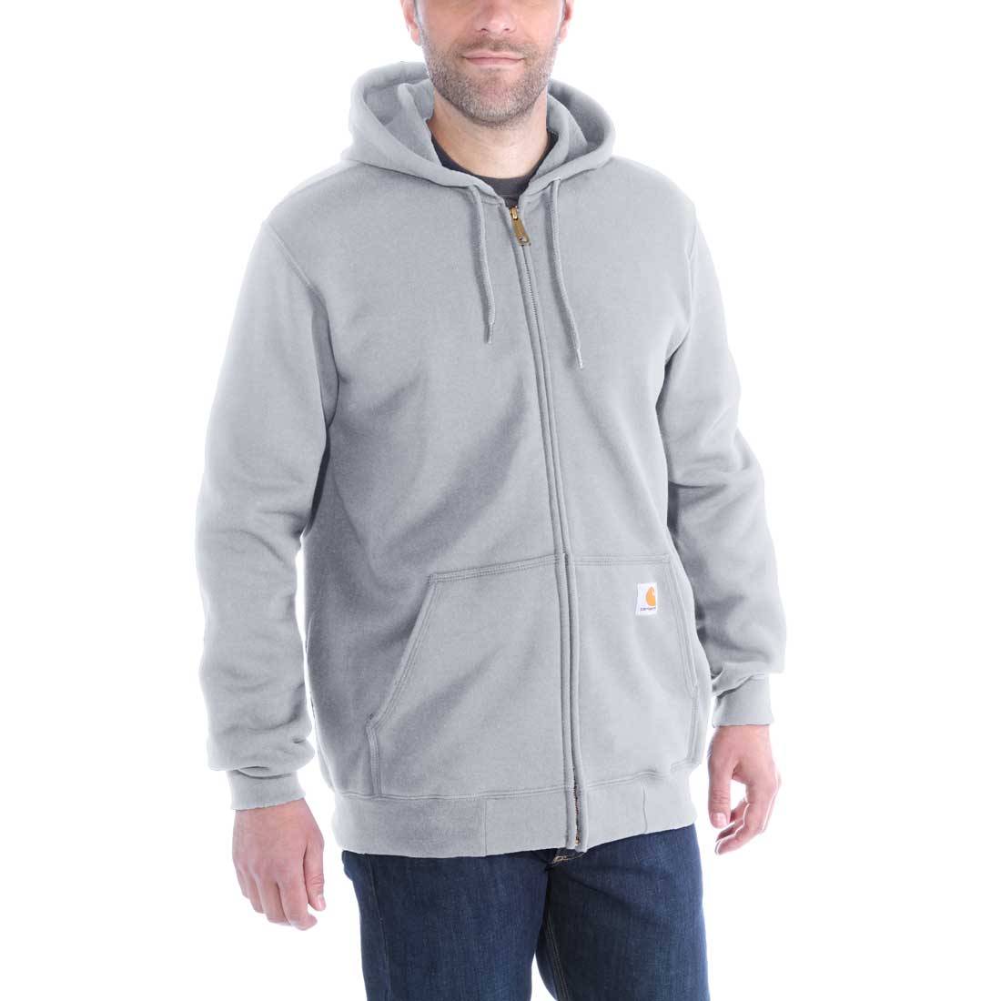 Carhartt K122 Kapuzenpullover Zip Hooded Sweater Original Fit - Carbon Heather - X-Large-2