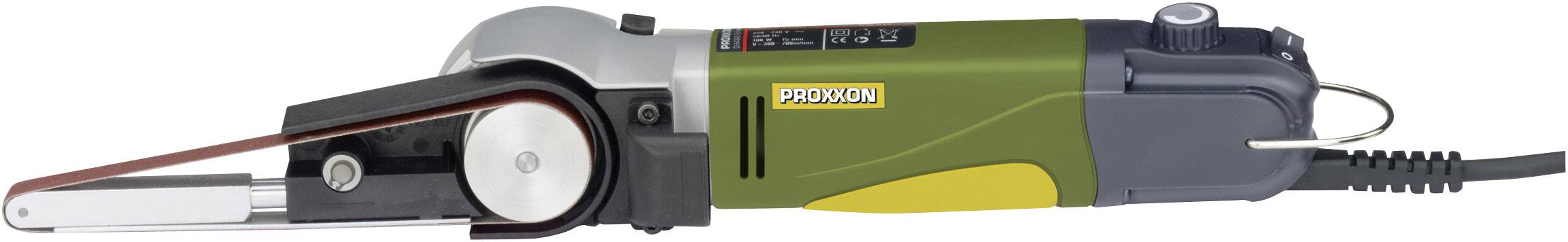 Proxxon Micromot BS/E 28536 Bandslip inkl. väska 80 W 10 x 110 mm Bandbredd 10 mm Bandlängd 330 mm