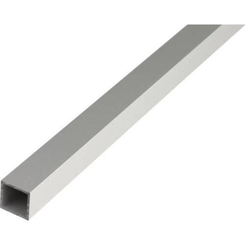 Alu-Vierkantrohr 1000/10x10x1mm silberfarbig-0