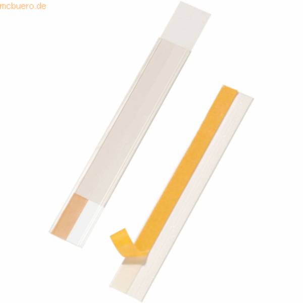 Beschriftungsschiene Scanfix selbstklebend 1000x40mm transparent