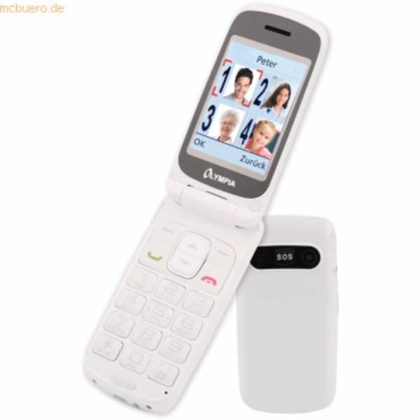 Mobiltelefon Primus weiß