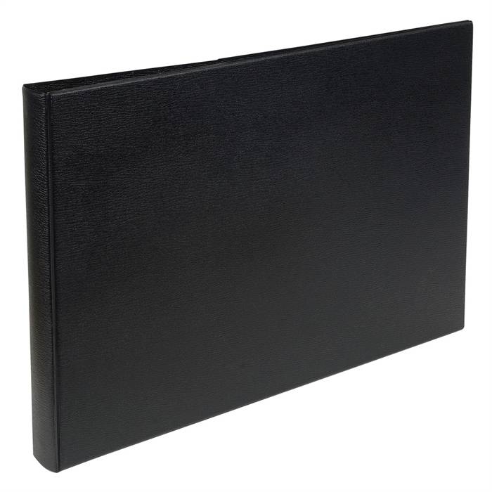 Ringbuch A3 quer PVC 30mm 4 Ringe schwarz-0