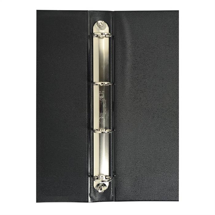 Ringbuch A3 quer PVC 30mm 4 Ringe schwarz-3