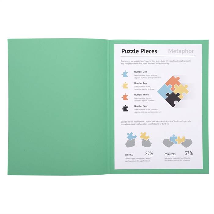 100er Packung Aktendeckel A4 SUPER 210 24x32cm 5-farben-3