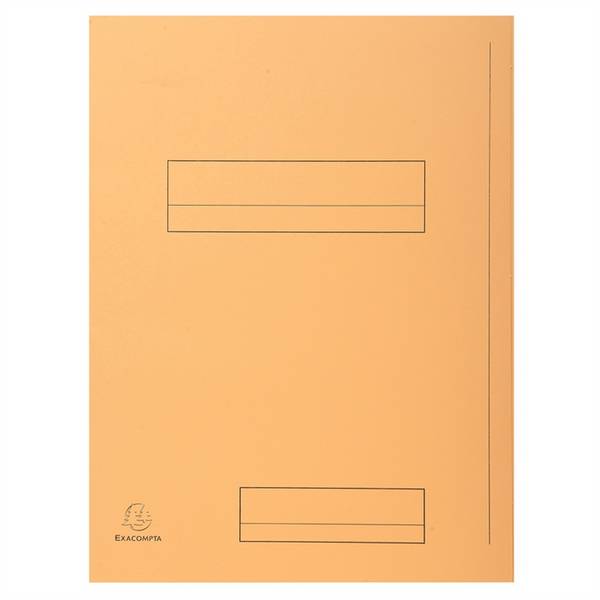 50er Packung bedruckte Aktenmappe 2 Klappen SUPER 210 24x32cm