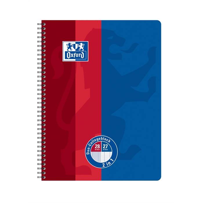 Collegeblock Schule Duo Klassik A4+ Lineatur 28/27 50/30 Blatt-0