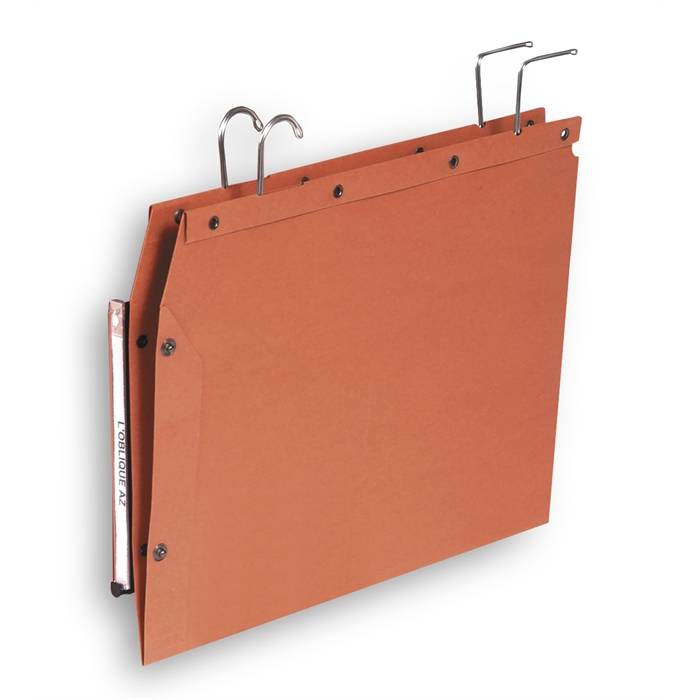 Hängemappe TUB Ultimate 330x250mm Karton V-Boden seitlich offen orange-0