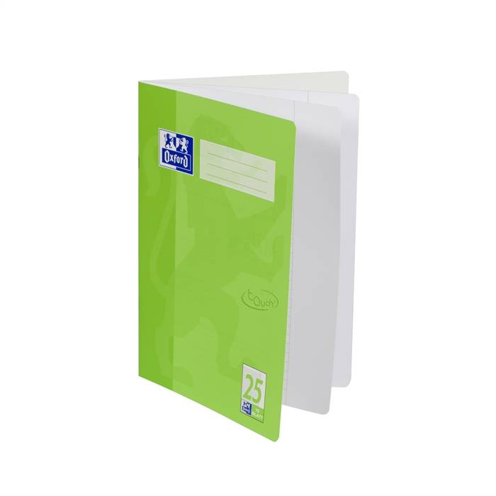 Schulheft Touch A4 Lineatur 25 16 Blatt 90g/qm Optik Paper grasgrün-2
