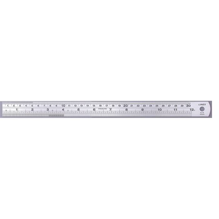 Stahllineal SL30 30cm Stahl-0