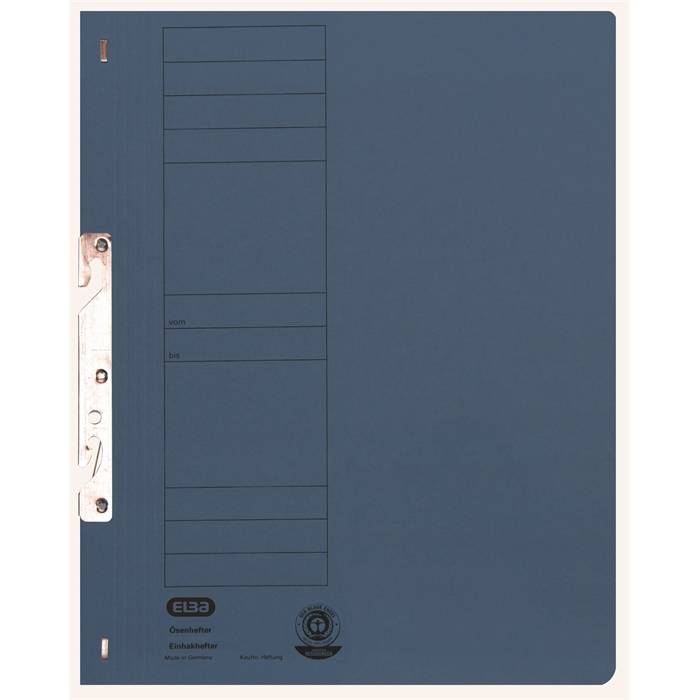 ELBA Einhakhefter 100551883 DIN A4 kfm. Heftung blau-0