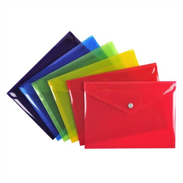Tasche mit Druckknopf Iderama aus PP.
