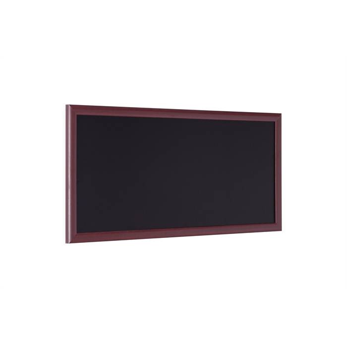 Kreidetafel 100x45cm Holzrahmen kirsch-1