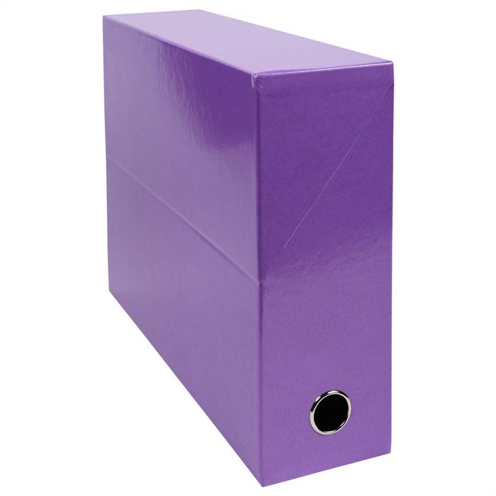 Transferbox aus Karton, Rücken 90mm, 25x33cm für DIN A4 - Iderama-0