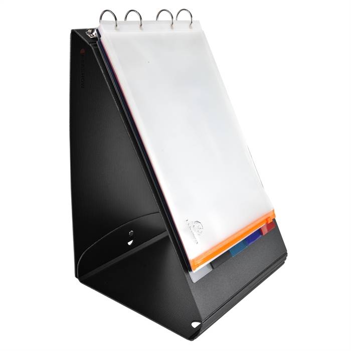 EXACOMPTA Tisch-Flipchart Exactive green filing/ 56234E, DIN A4-hoch, schwarz-2