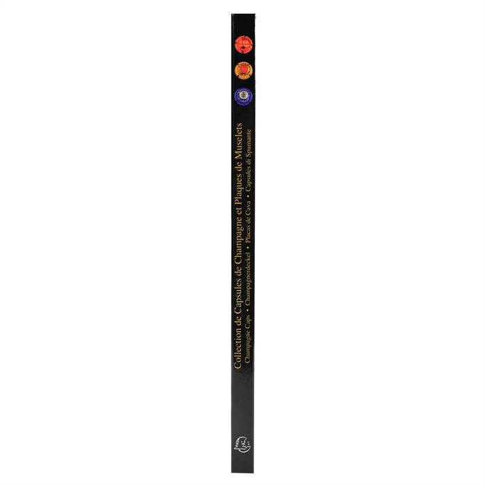 Album für 64 Champagnerdeckel 29x32,5mm schwarz-4