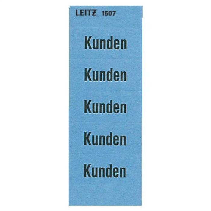 LEITZÂ® Inhaltsschild Kunden blau-0