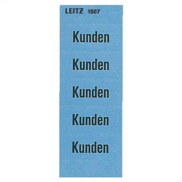 LEITZÂ® Inhaltsschild Kunden blau