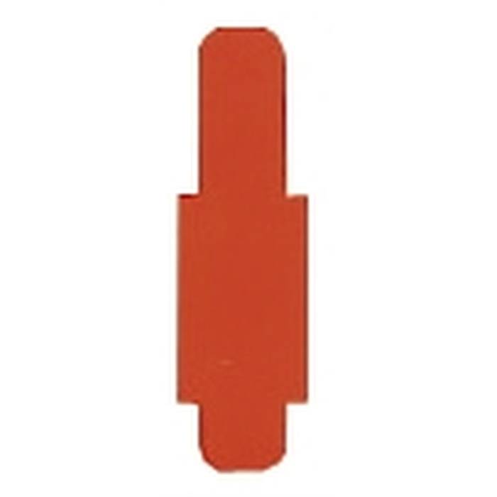 LEITZÂ® Signal, Hartfolie, zum Stecken, 40 x 12 mm, rot (50 Stück)-0