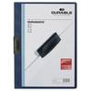 Klemmmappe A4 Duraquick transparent dunkelblau