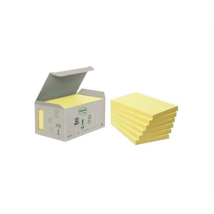 3M Post-it 655-1B - Haftnotizen - 127 x 76 mm - 600 Blatt (6 x 100)