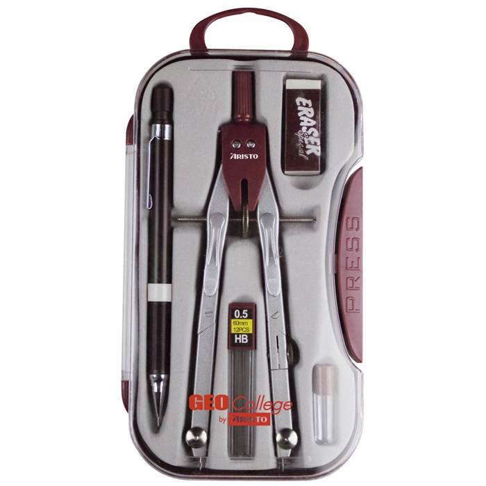 Zirkel-Set Geocollege 5-teilig-0