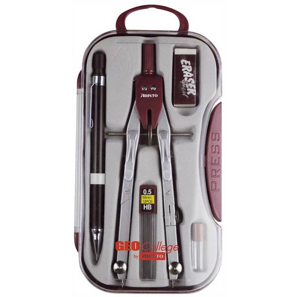 Zirkel-Set Geocollege 5-teilig