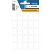 HERMA - Papier - selbstklebend - weiß - 15 x 20 mm 175 Etikett(en) (7 Bogen x 25 Etiketten