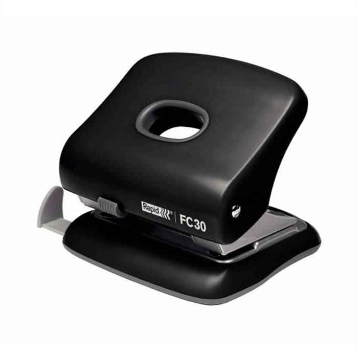 Locher FC30 mit Anschlagschiene schwarz-0