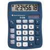 Texas Instruments TI 1726 Mini-Tischrechner, 8-stellig, Solar- und Batteriebetrieb, blau