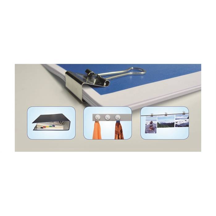 MAUL mauly 214 Foldback-Klammer, farbig sortiert, (B)19 mm (62007808)-4